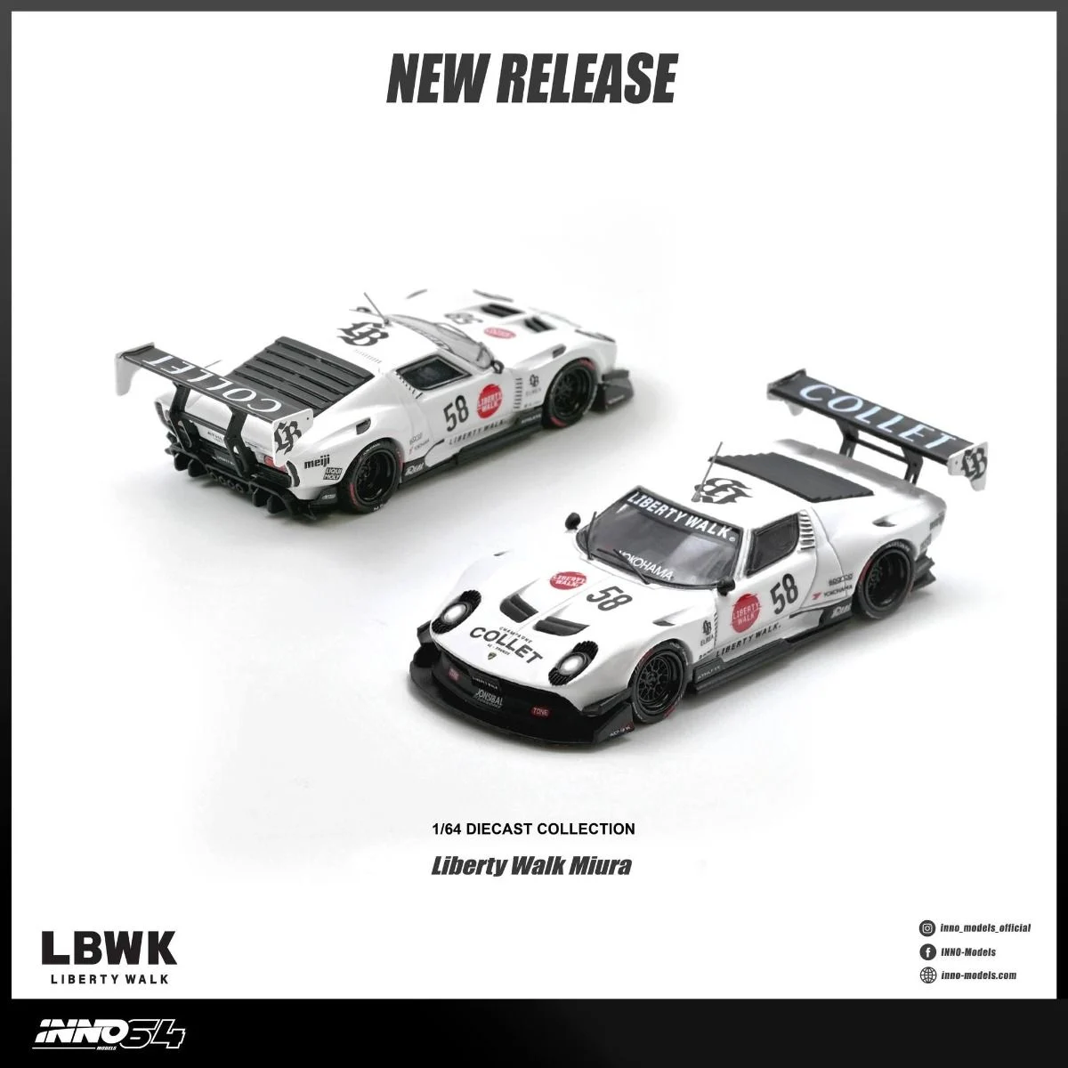 Inno64 Lamborghini Miura GT LB-Silhouette WORKS